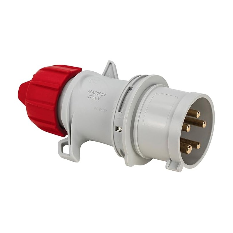 Spina industriale mobile 3P+N+T 16A 400V IP54 a vite