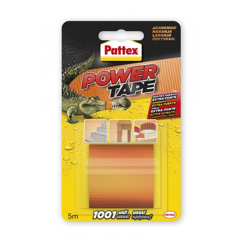 PATTEX POWER TAPE ARANCIO 5m