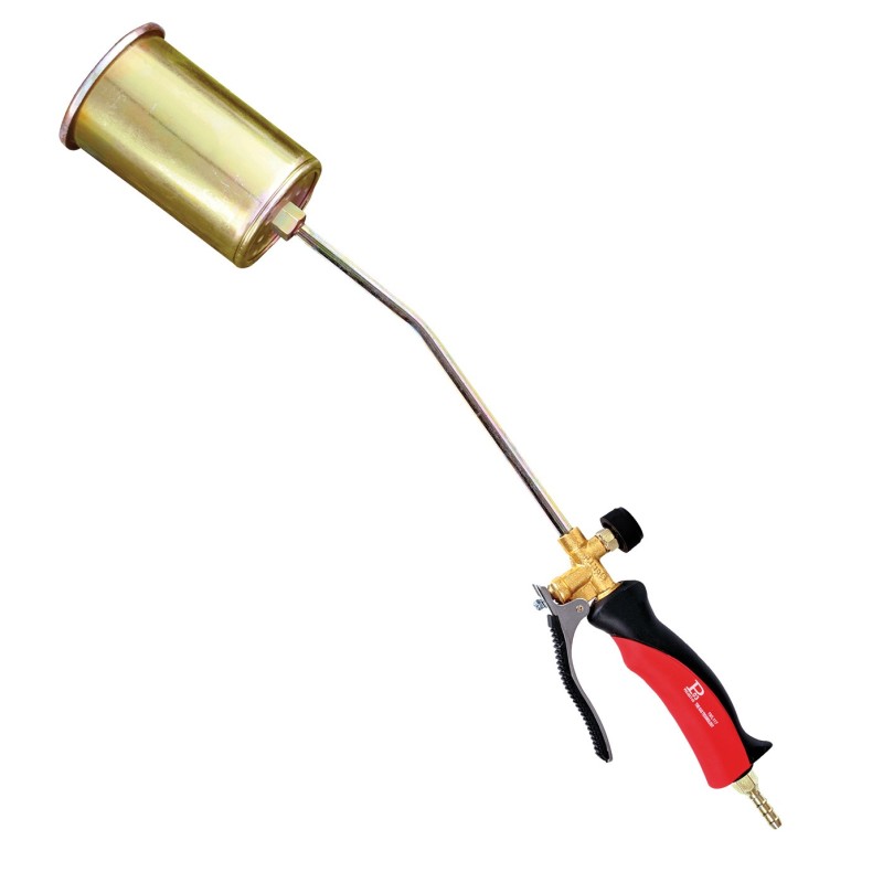 Cannello da riscaldo 60 cm a leva rapida Ø 75 mm