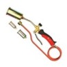 Kit cannello leva rapida con tubo 1,5 m e 3 bruciatori