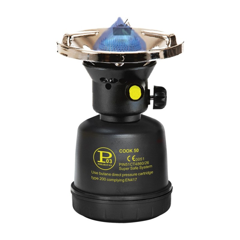 Fornello professionale piezo corpo plastica
