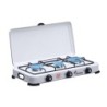 Fornello 3 fuochi inox