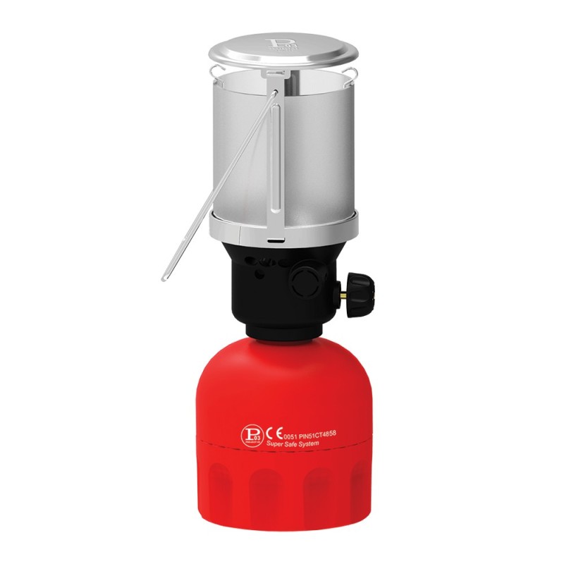 Lampada manuale corpo plastica con cartuccia 190 g, 1,1 kW