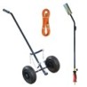 Kit bruciaerba professionale con carrello porta bombola