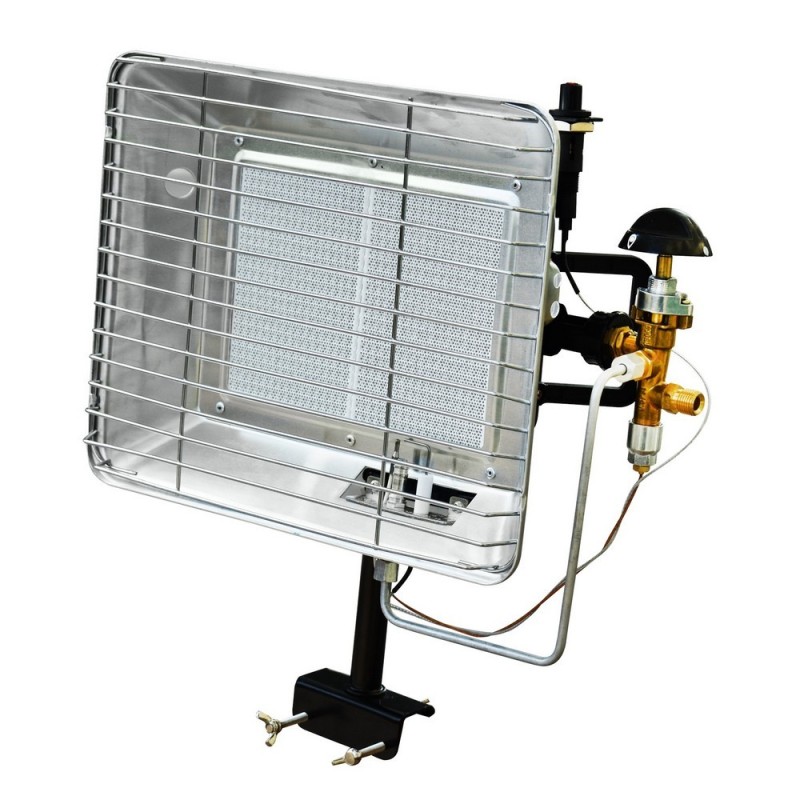 Stufa gas piezo con fiamma pilota e oxystop 3,7 kW