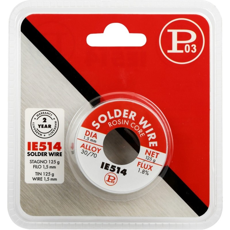Stagno filo 125 g Ø 1,5 mm