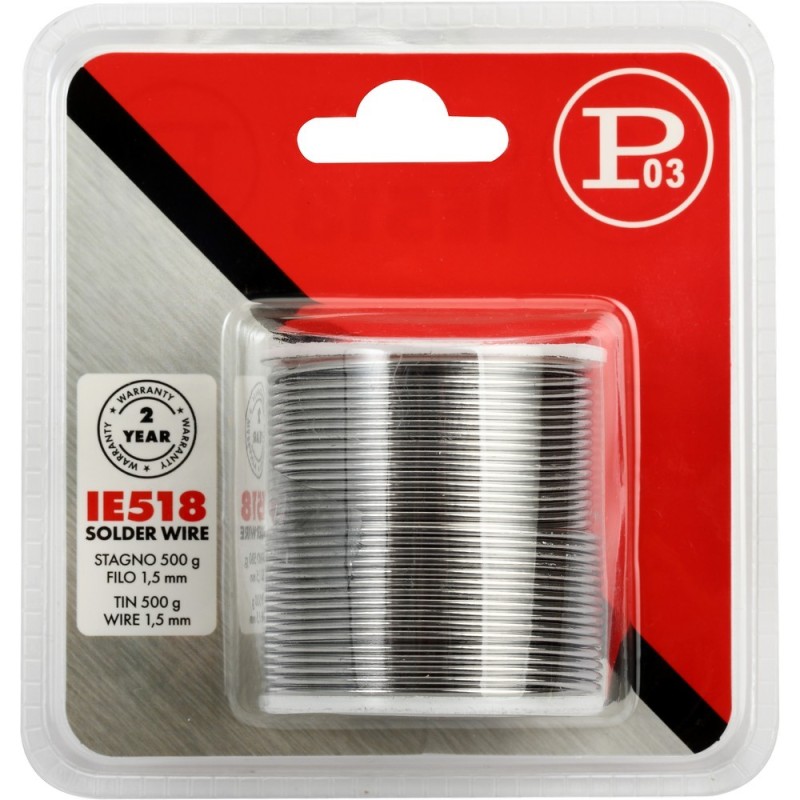 Stagno filo 500 g Ø 1,5 mm