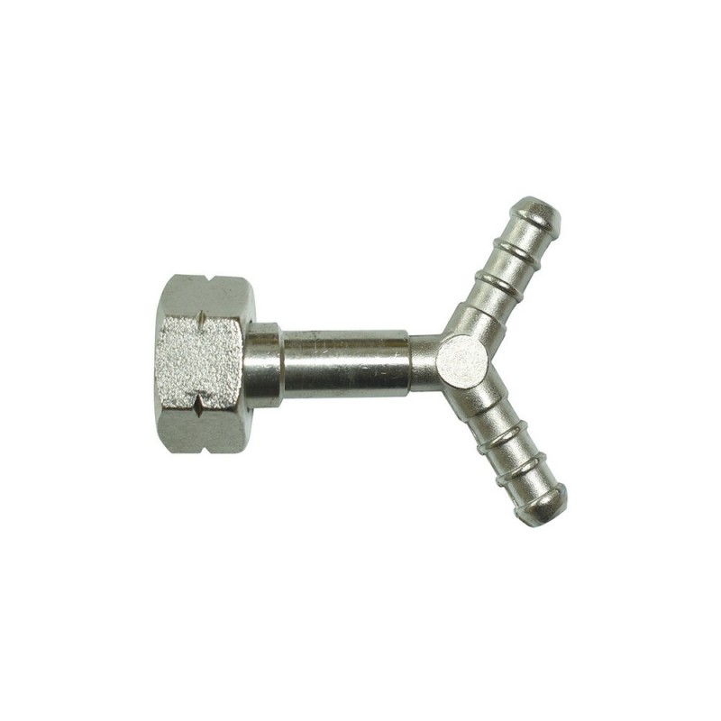 Raccordo bombola tripla via GPL