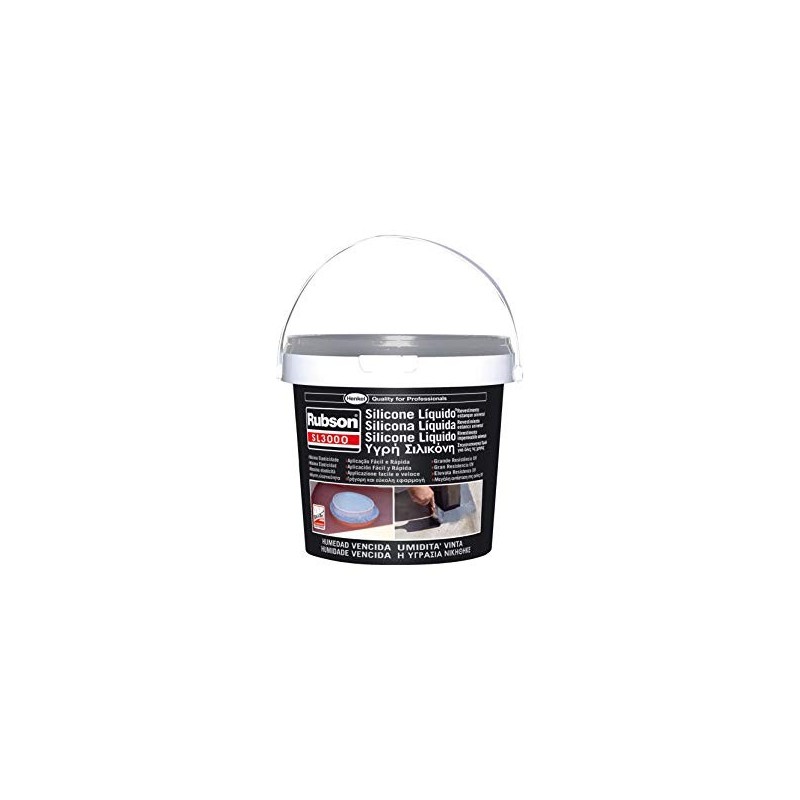 RUBSON AQUABLOCK SILICONE LIQUIDO SL3000 Grigio 1Kg