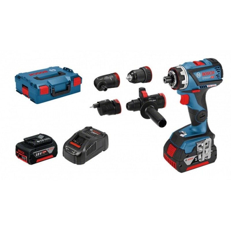 GSR 18 V-60 FC FlexiClick con 4 teste