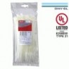 FASCETTA CABL.NATURALE 450X7,6MM 100PZ