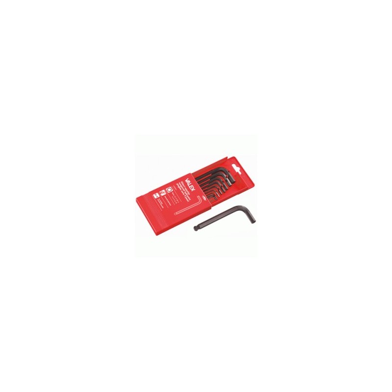 CHIAVI ESAGONALI BALLPOINT 9PZ