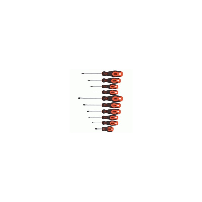 CACCIAV.ARANCIO SET 10PZ 6FLAT+4PHILL.
