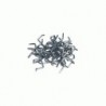 20 GANCI METALLICI PER PANNELLI