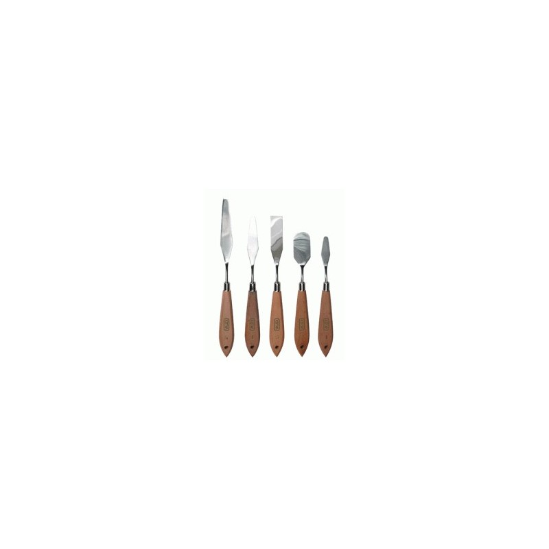 SPATOLE DA SCULTORE SET 5 PEZZI